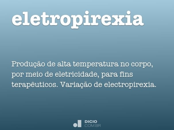 eletropirexia
