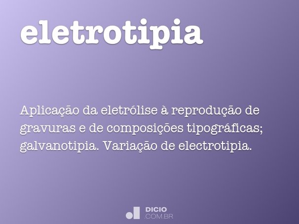 eletrotipia