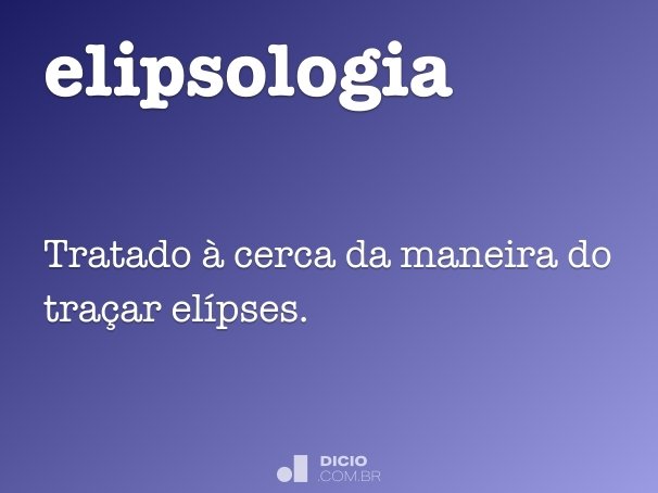 elipsologia