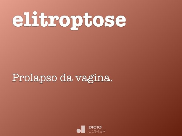 elitroptose