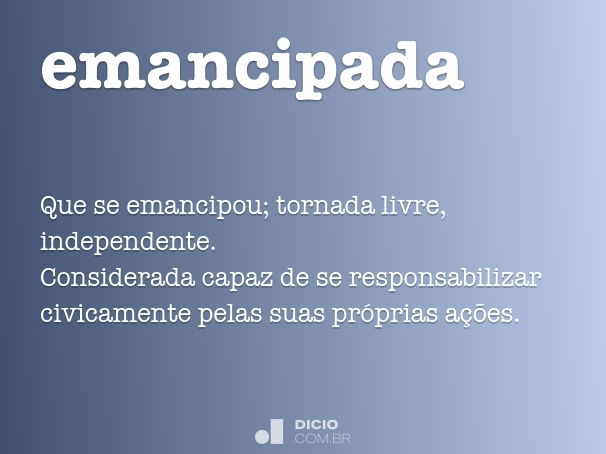 emancipada