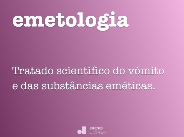emetologia