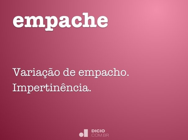 empache