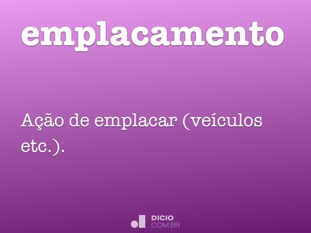 emplacamento