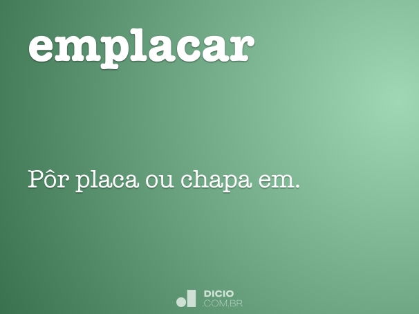 emplacar