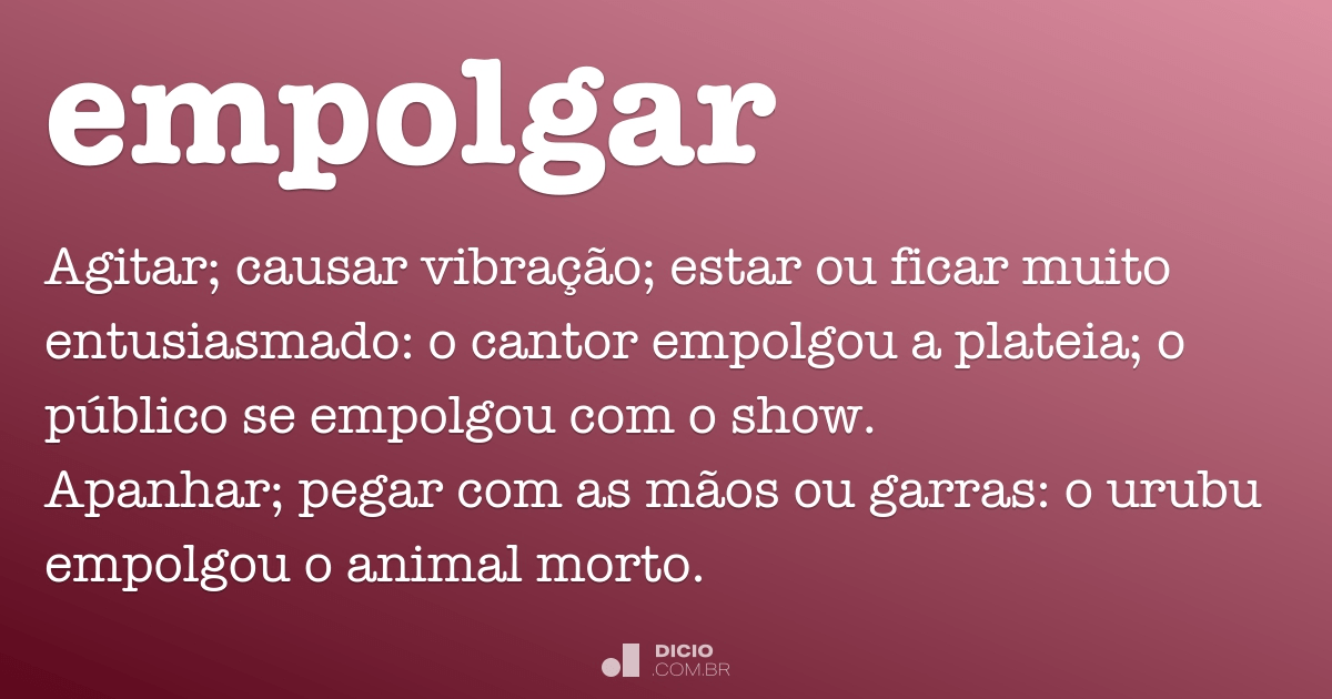 Empacar - Dicio, Dicionário Online de Português
