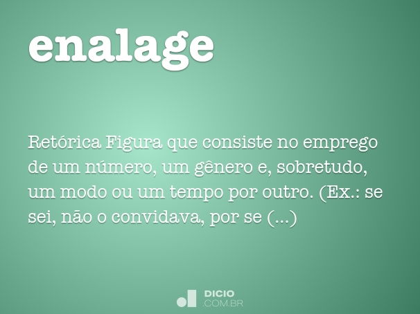 enalage