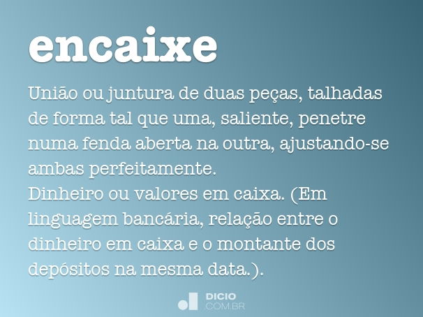 encaixe