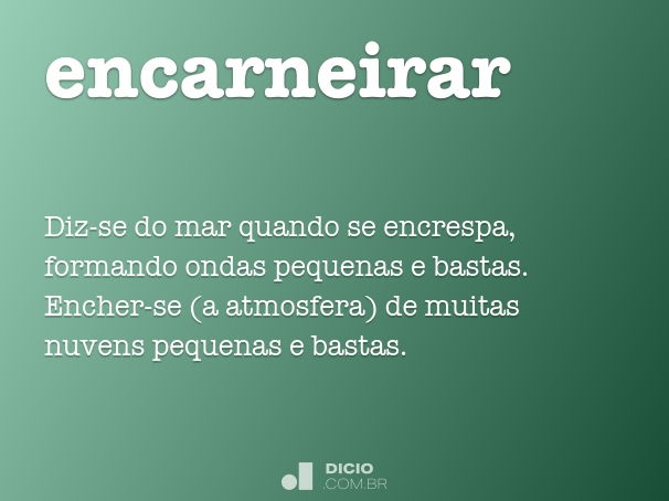 encarneirar