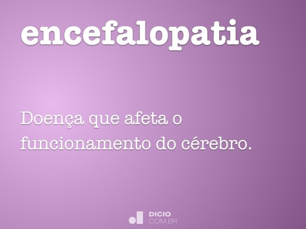 encefalopatia