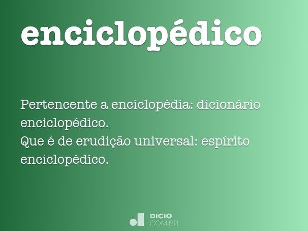 enciclopédico
