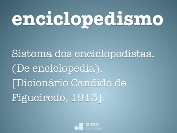 enciclopedismo