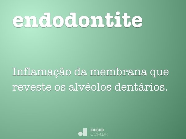 endodontite
