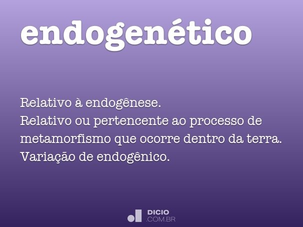 endogenético