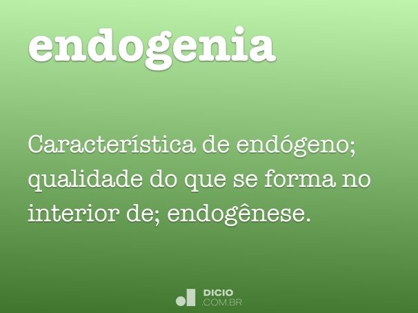 endogenia