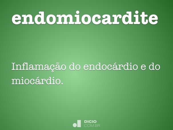 endomiocardite