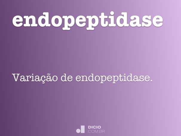 endopeptidase