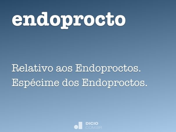endoprocto