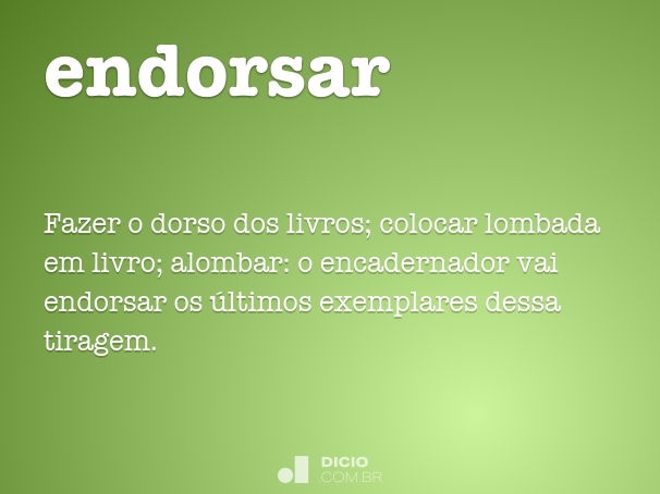 endorsar