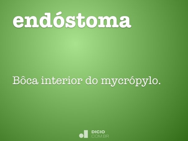 endóstoma