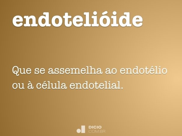 endotelióide