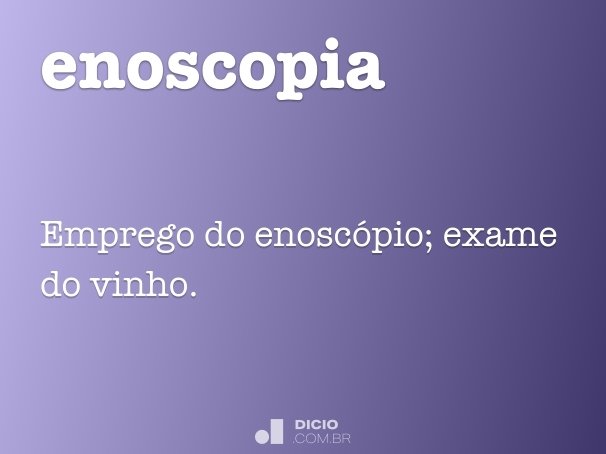 enoscopia