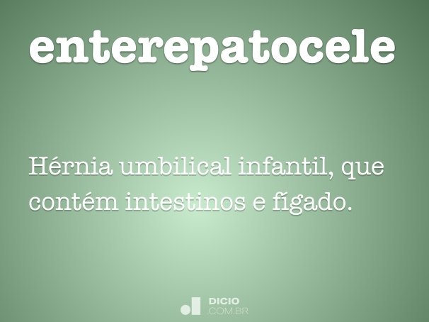 enterepatocele