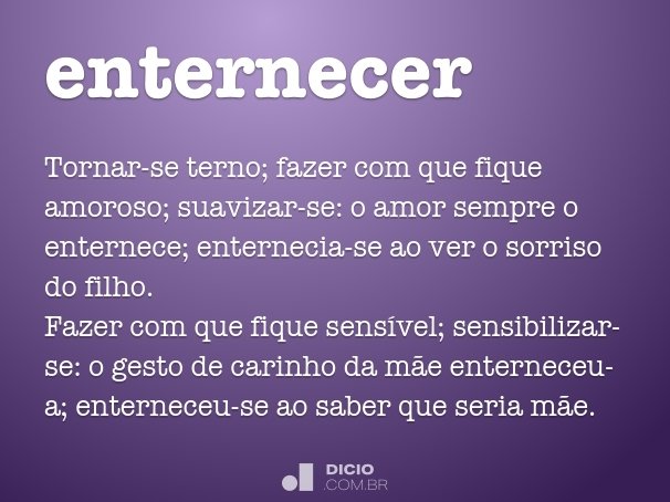enternecer