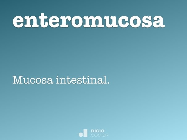enteromucosa