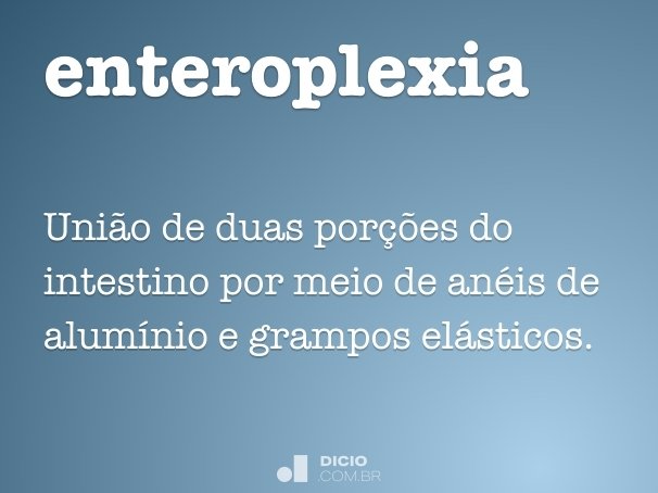 enteroplexia