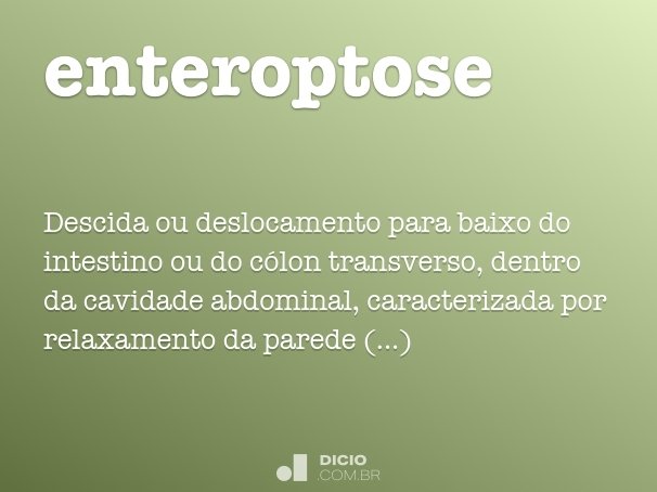 enteroptose