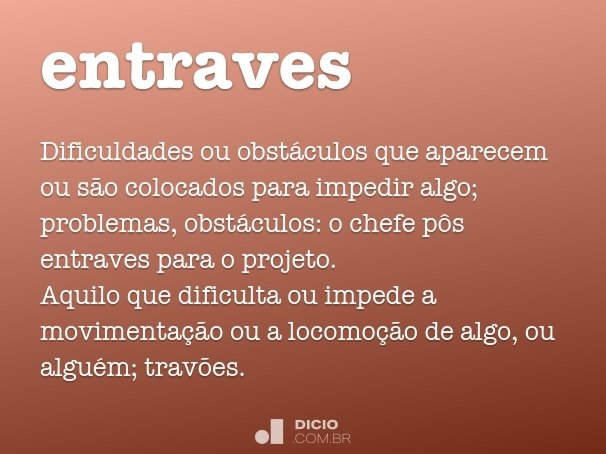 entraves