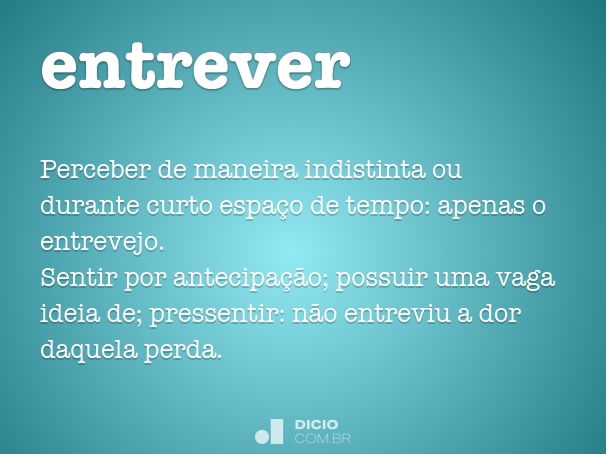 entrever