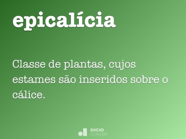epicalícia