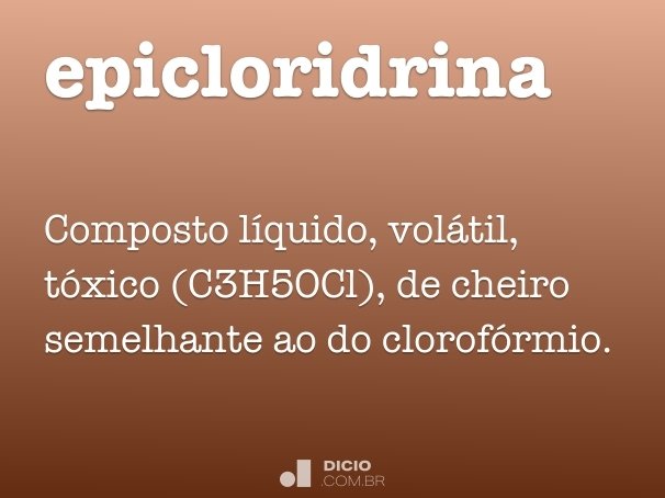 epicloridrina