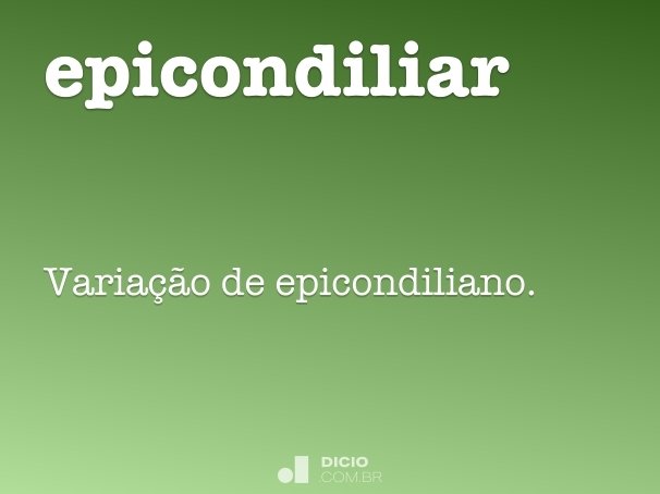 epicondiliar