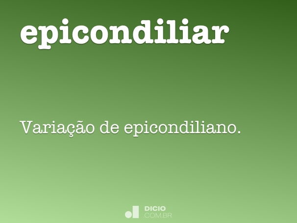 epicondiliar