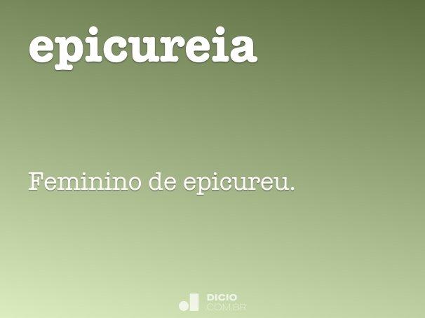 epicureia