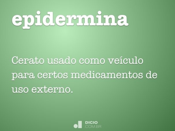 epidermina