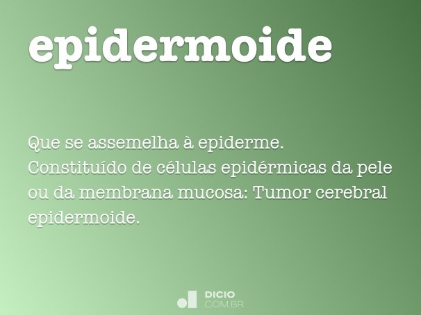 epidermoide