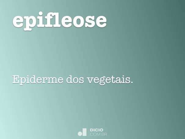 epifleose
