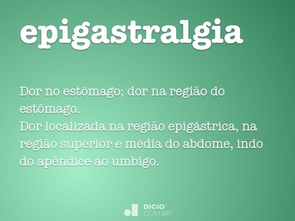 epigastralgia