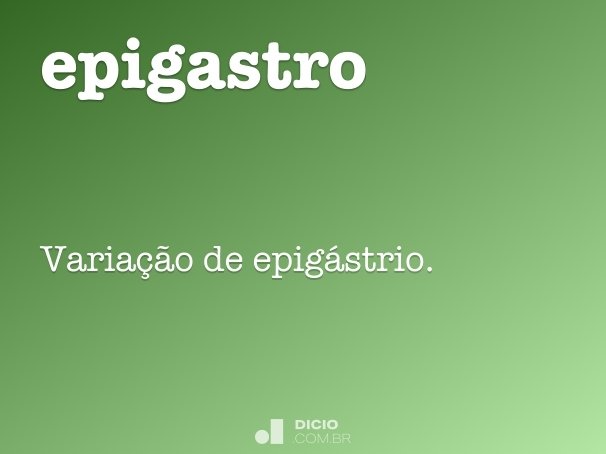 epigastro
