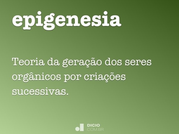 epigenesia