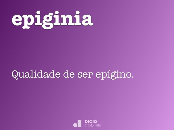 epiginia