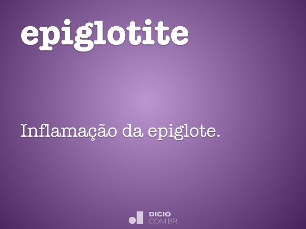 epiglotite