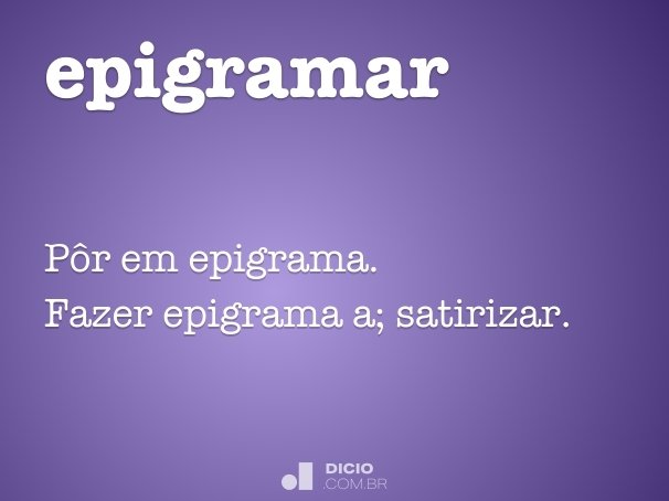 epigramar