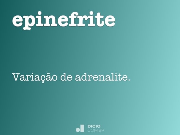 epinefrite