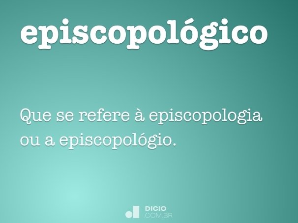 episcopológico