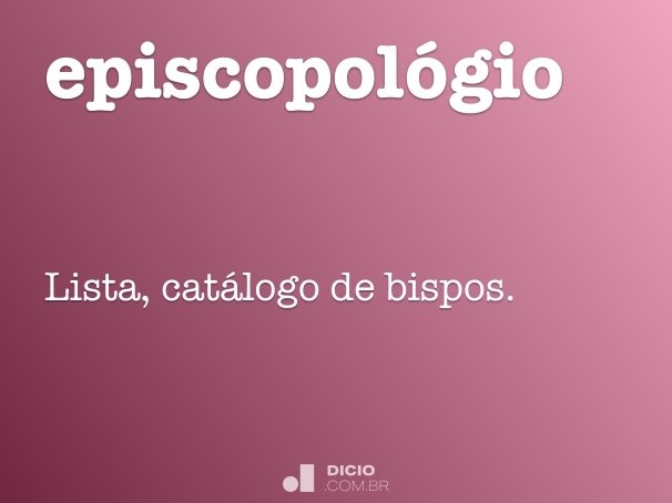 episcopológio